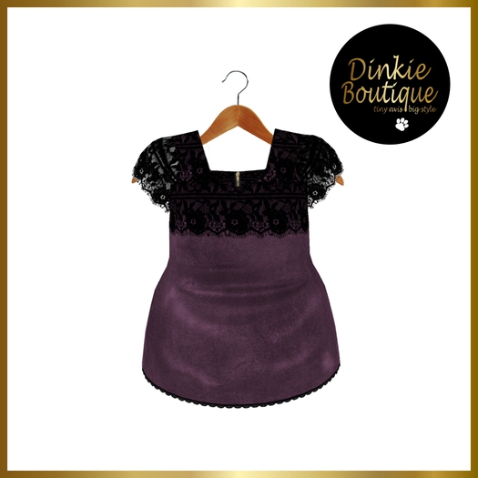 *DB* DINKIES LILLY DRESS violet