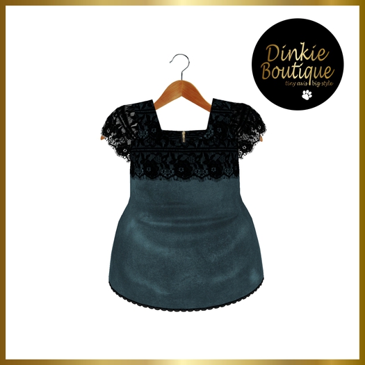 *DB* DINKIES LILLY DRESS blue