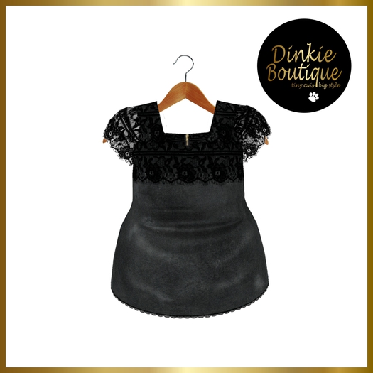 *DB* DINKIES LILLY DRESS black