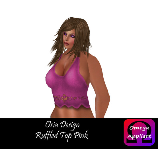 Oria Design - Ruffled Top Pink