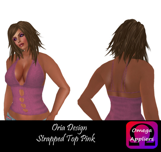 Oria Design - Strapped Top Pink