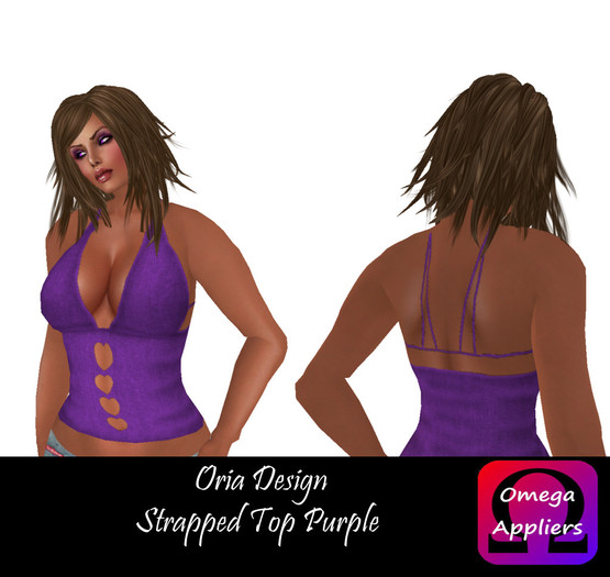 Oria Design - Strapped Top Purple