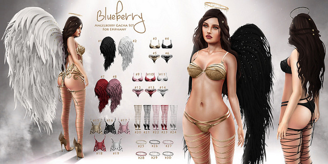 #17 Blueberry - Angelberry -Common- Corset - Sugar -Maitreya-
