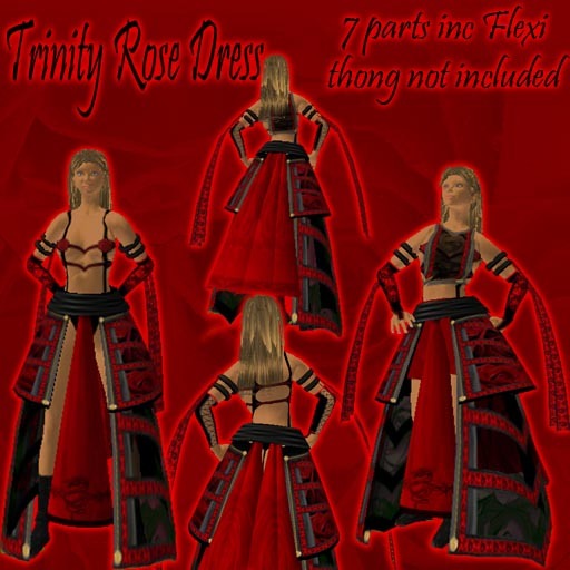 --Dante Designs-- Trinity Rose Dress