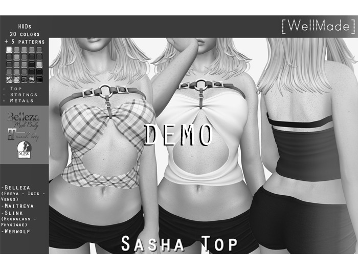 [WellMade] Sasha Top DEMO