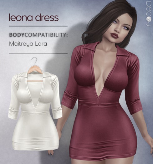 [Decoy] Leona Dress - White