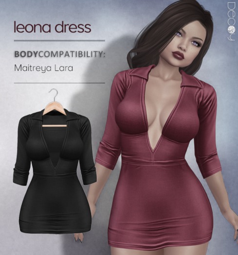 [Decoy] Leona Dress - Black