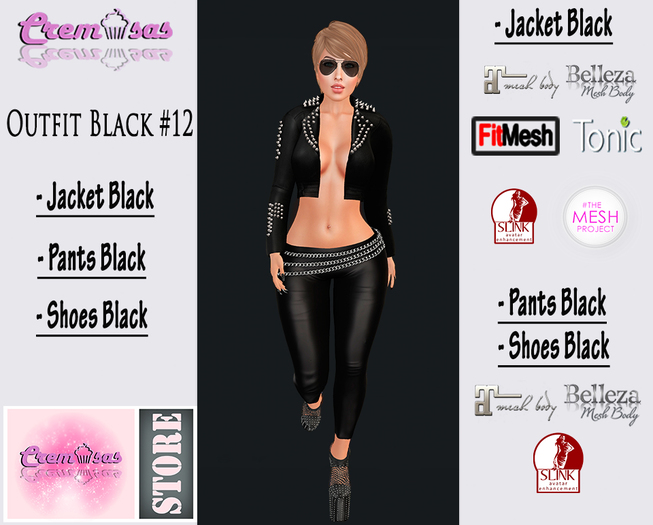 .:: Cremosas Store ::. Outfit Black #12