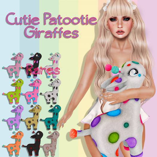 :FY: CuTie PaTooTie Giraffe (black/red)