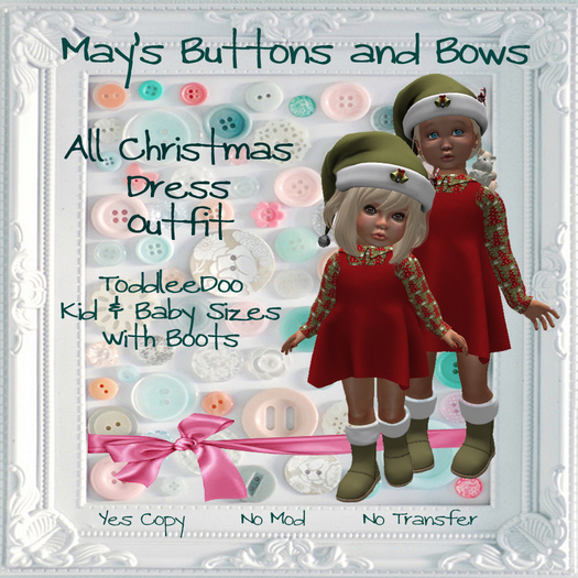 MBB * All Christmas Dress Outfit (K&B)