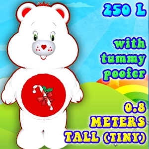 [Screwball Cartoon Avatars] Candy Cane Bear Tiny Avatar