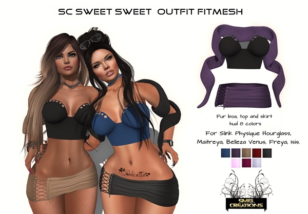 SC Sweet Sweet - Outfit Fitmesh DEMO