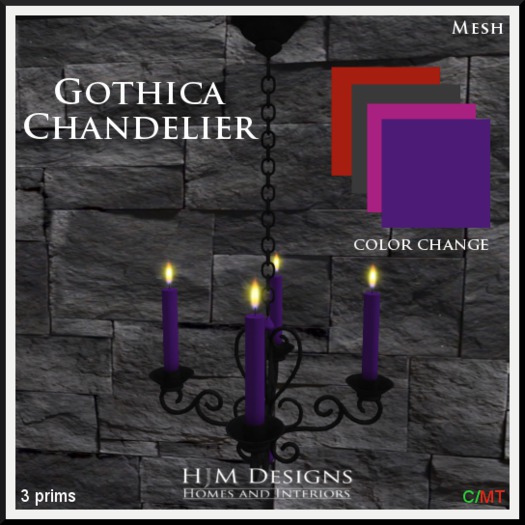 Gothica Chandelier Boxed
