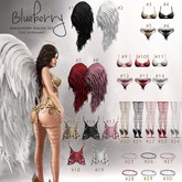 #30 Blueberry - Angelberry -Common- Halo - Silver -Maitreya-