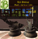 Koi Statue, 1 LI