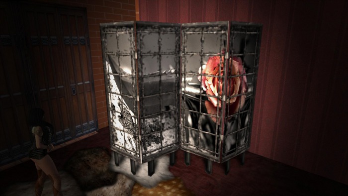 NuTec: Gothic Dagger Rose Room Divider