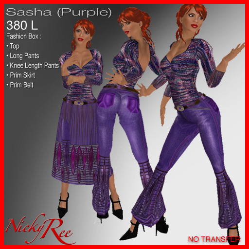 Nicky Ree Vintage Casuals - (Purple)