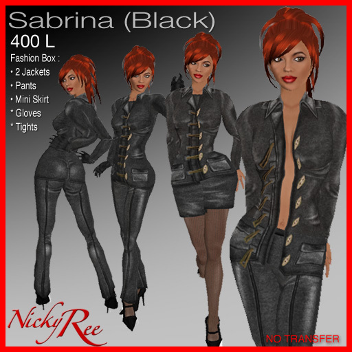 Nicky Ree Business Suits - Sabrina (Black)