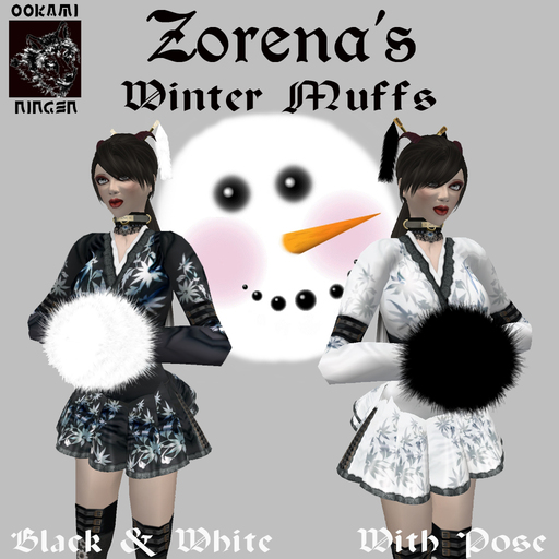 Z's Winter Fur Muffs