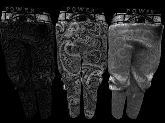Oi, Brutha! Floral Mod Bundle [.Aphotic. - Kemono Harem Pants]
