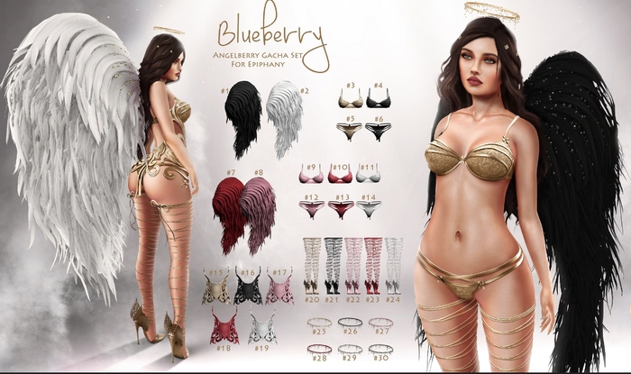 #20 Blueberry - Angelberry -Common- Shoes - Shine -Maitreya-