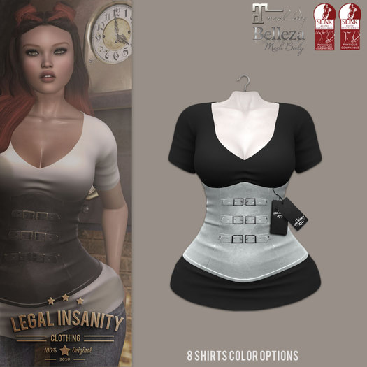 Legal Insanity - Clara ice corset
