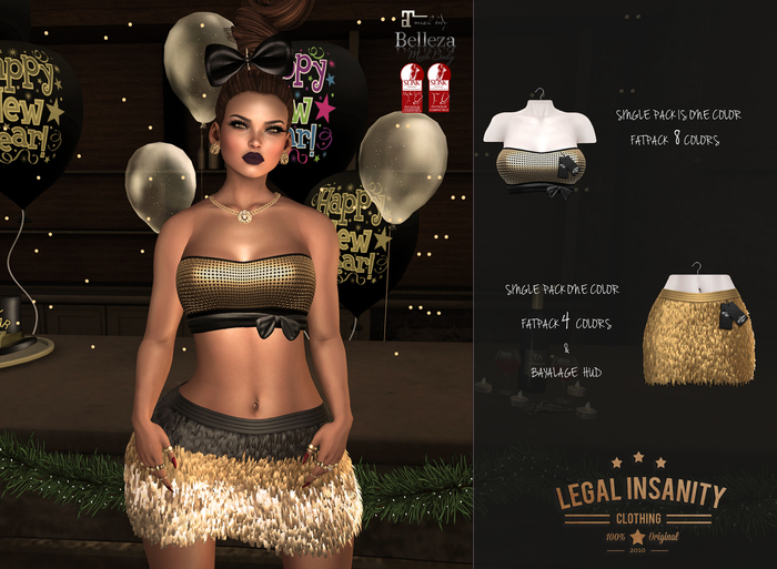 Legal Insanity - Betty tops DEMO