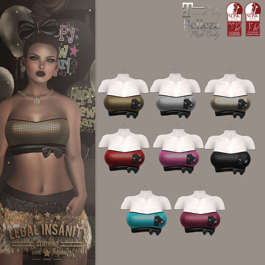 Legal Insanity - Betty tops FATPACK