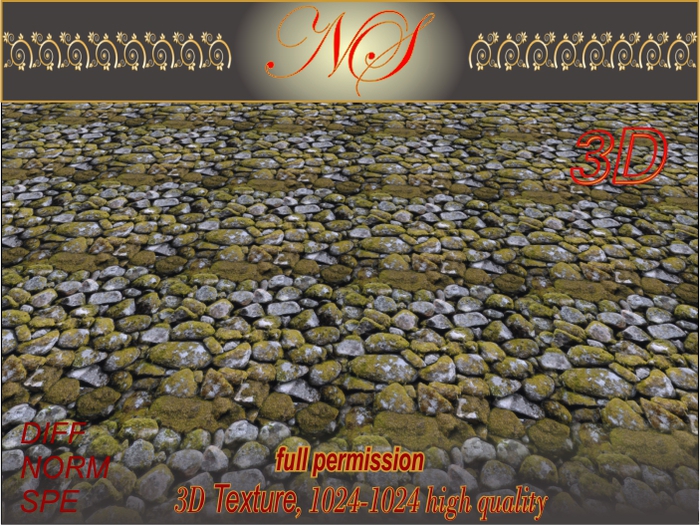 N_s 3d texture pavers  P_033