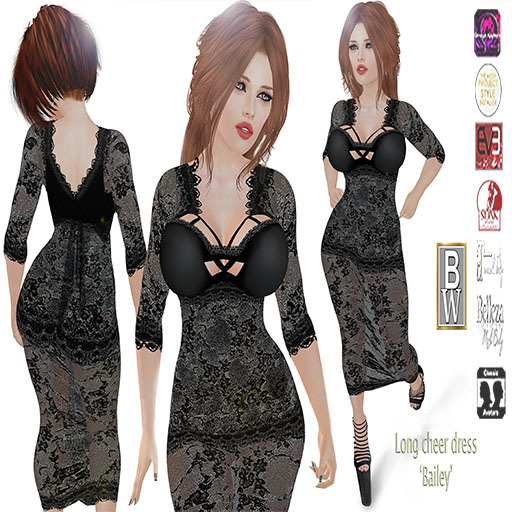 Long sheer dress Bailey