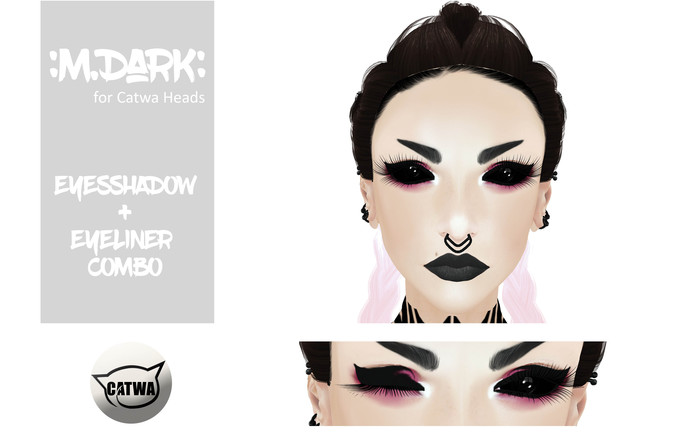 :M.Dark: Eyeshadow +Eyeliner Combo