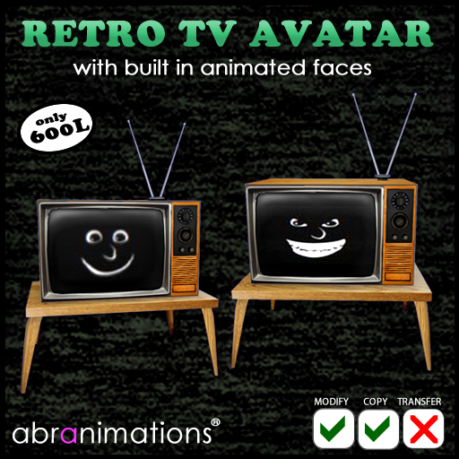 * Retro TV Avatar *