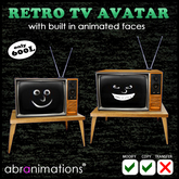 * Retro TV Avatar *