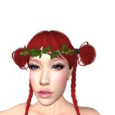 [ free bird ] Blooming Headband - Pink & Yellow Rose RARE