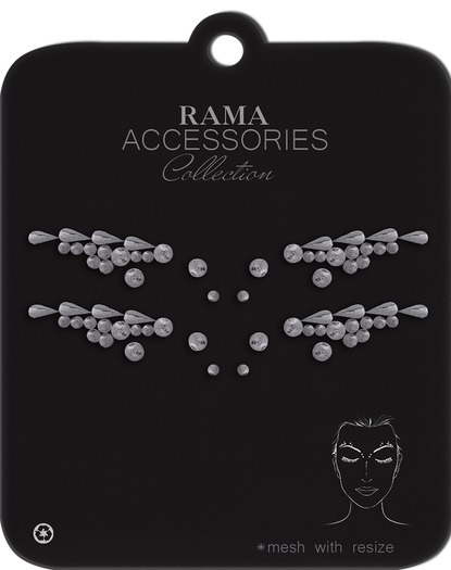 RAMA - Sphinx Eye Jewel Set 'Silver'