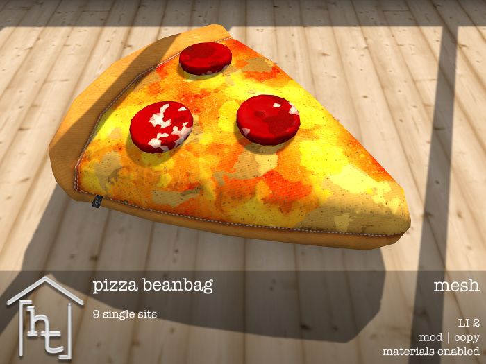 [ht:home] pizza beanbag