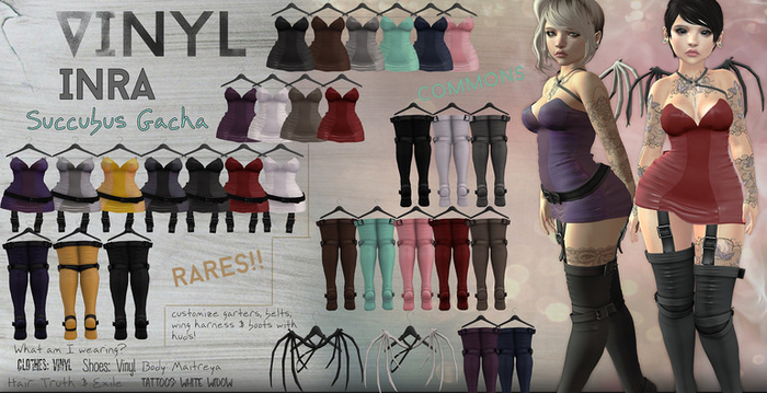 Vinyl - Inara Boots SLINK Red Pak