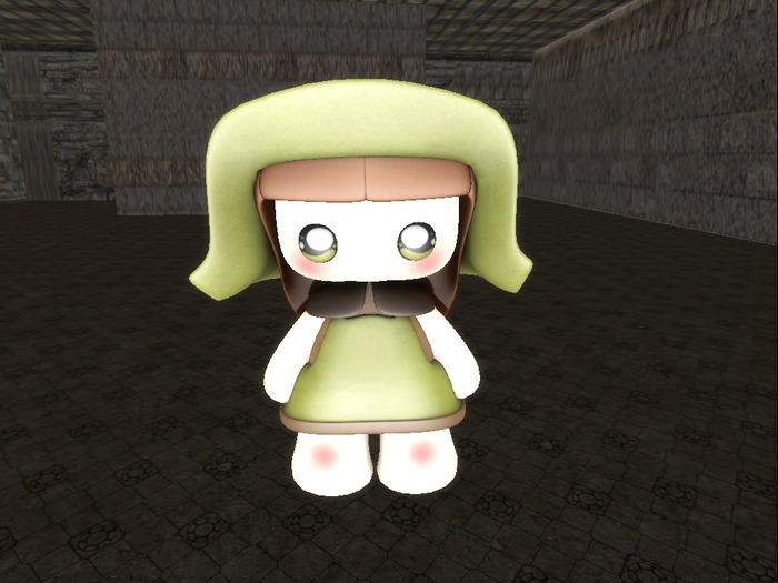 * Cute H&G * Green Girl Decoration