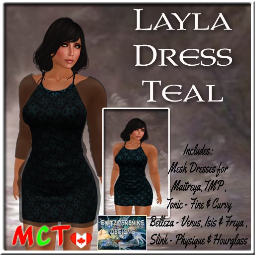 Layla Halter Dress - Teal