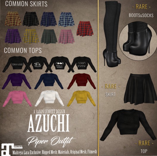 [Azuchi] Piper Top Red EP