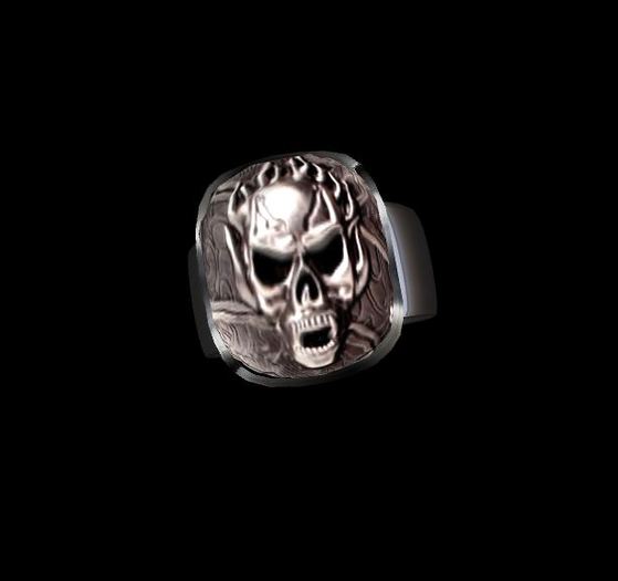 Men's Skull  Ring