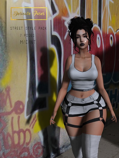 Delicate Poses - Street Style Pack