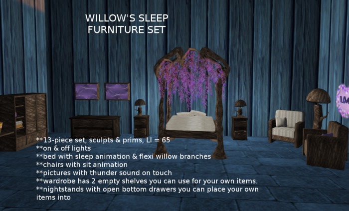 Willow's Sleep COMPLETE SET NEW!