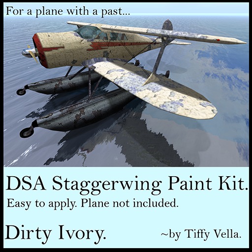 Paint Kit- DSA Staggerwing- Dirty Ivory- boxed