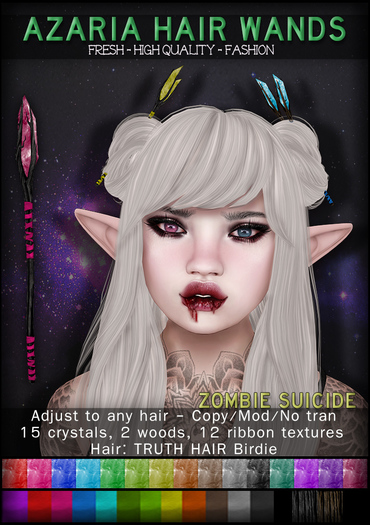 :Z.S: Azaria Hair Wands