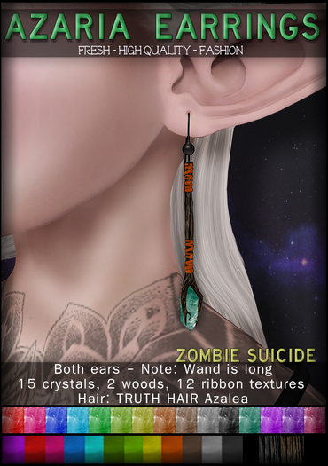 :Z.S: Azaria Wand Earrings