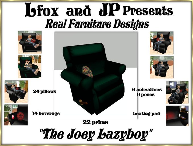 lfox and JP Real Lazyboy "The Joey" Hunter Green