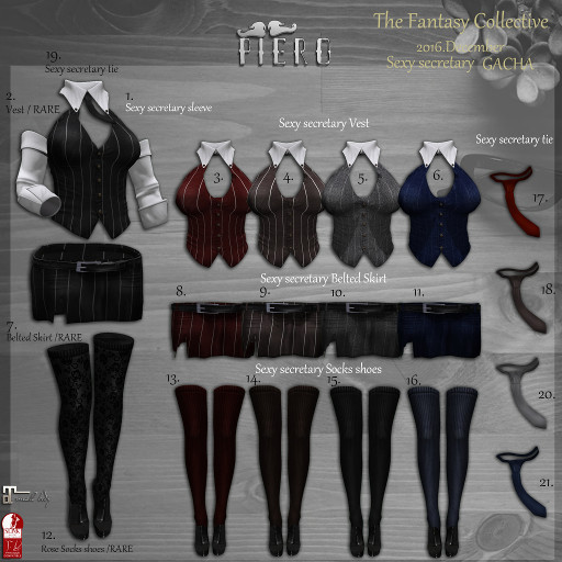 13+PIERO+Sexy secretary Socks shoes / Red