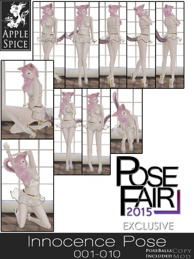 Apple Spice - Innocence Poses 001-010 Fatpack