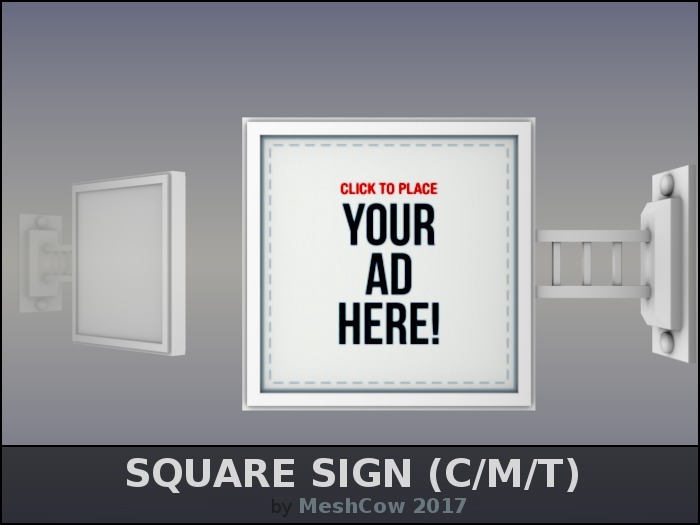 Square Sign (C/M/T)